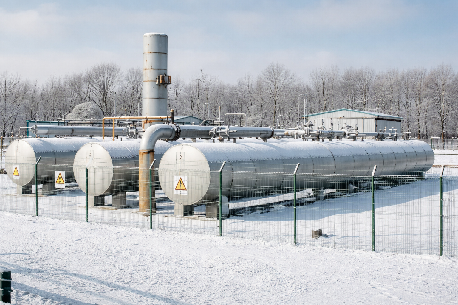 Germany’s Gas Crisis Escalates_Storage Sites Nearly Empty in Mid-Winter